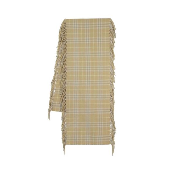 Mu Scarf - Burberry - Cashmere - Beige - Picture 1 of 2
